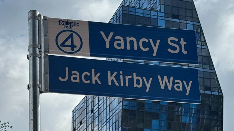 Yancy Street/Jack Kirby Way